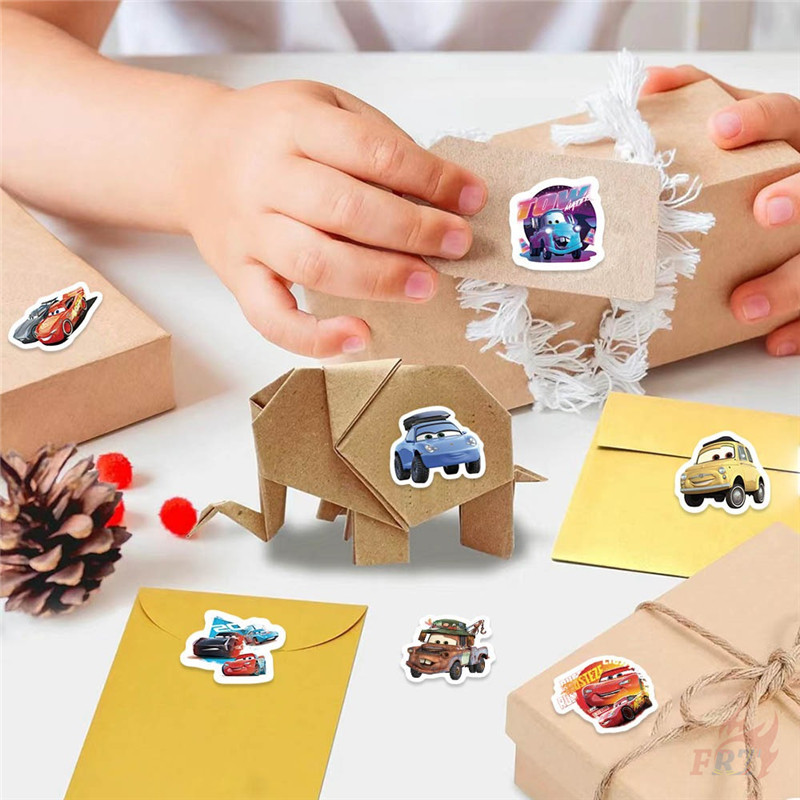 ❉ รถแข่งคิว. สติ๊กเกอร์รางวัลเด็ก ❉ 500 ชิ้น/ม้วน DIY ไดอารี่ Scrapbooking ป้ายซีล Decals