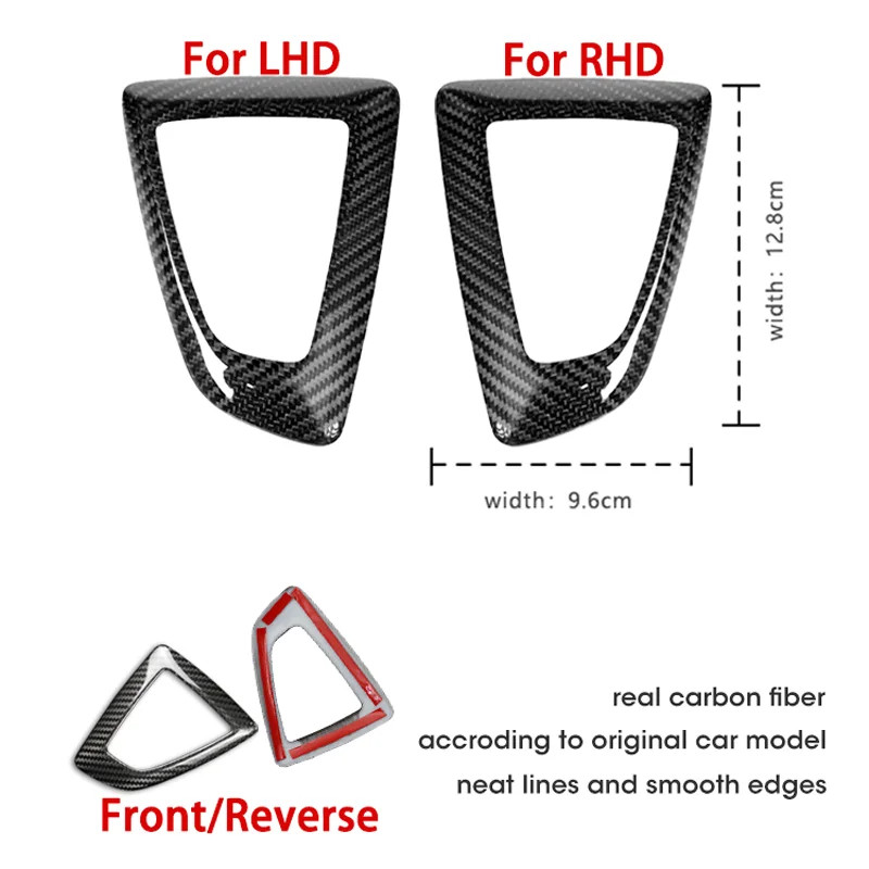 เกียร์รถเกียร์ Shift Knob แผง Trim กรอบสําหรับ BMW 1 2 3 4 Series F20 F21 F22 F23 F30 F31 F32 F36 F34 F35 - รูปที่ 3