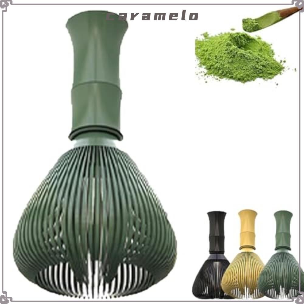 CARAMELO Matcha Whisk, วัสดุ ABS, แปรงชาแบบใช้ซ้ําได้เกรดอาหาร
