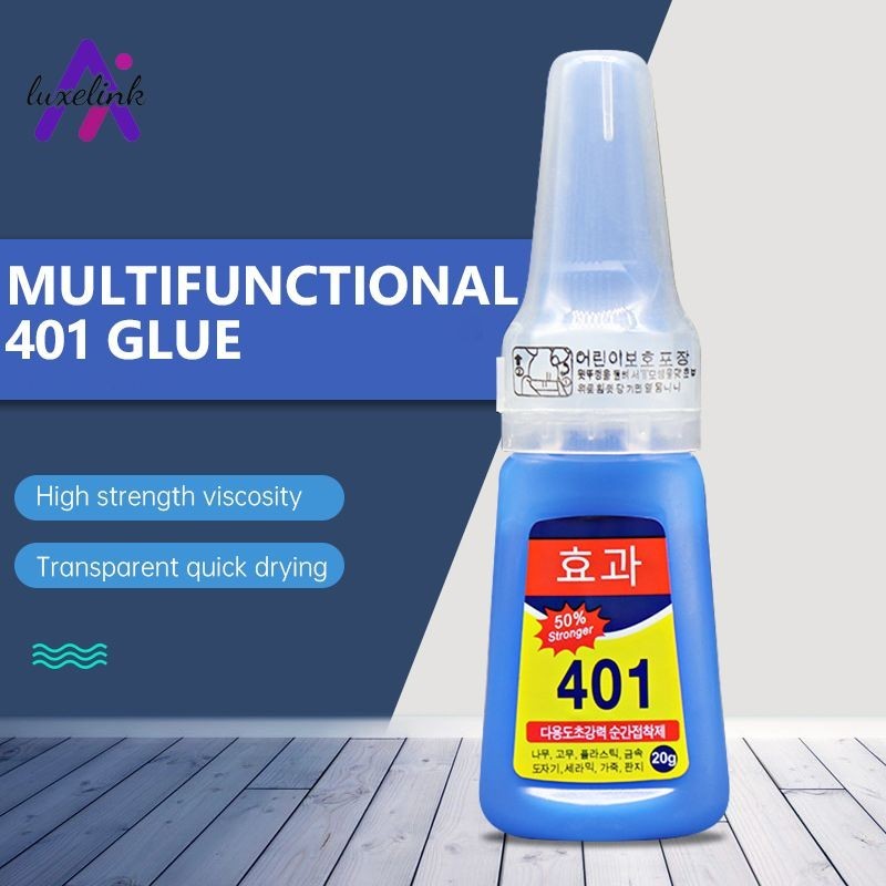 กาวติดเล็บปลอม401 ขนาด20กรัม แห้งเร็ว ติดแน่น ติดทน กาวติดอะไหล่เล็บ อุปกรณ์ทำเล็บ ติดเล็บปลอม
