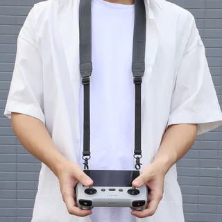 เหมาะสําหรับ DJI RCPRO2 หัวเข็มขัดเชือก RC2/RC Decompression ปรับ Lanyard DJI Avata 360/FLIP/NEO/AIR3S รีโมทคอนโทรล RC PRO กลับสายคล้องไหล่อุปกรณ์เสริม