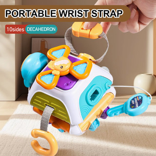 10 in 1 Baby Busy Board Cube Montessori Sensory Toys for Toddlers 1-3 Years Old Toys