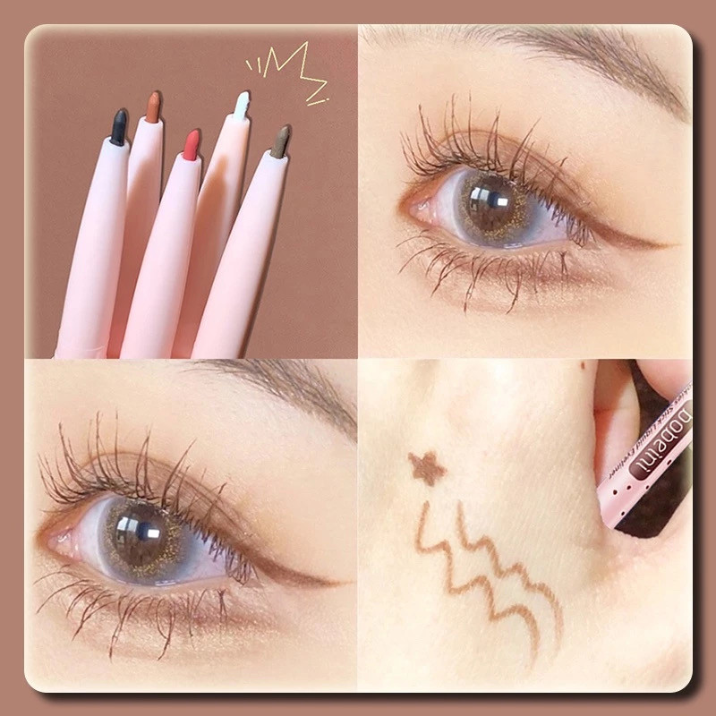 candy girl: ปากกาอายไลเนอร์ กันน้ํา ไม่เปื้อนง่าย ลบออกง่าย สําหรับแต่งหน้า มีหลายสี E0301