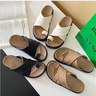 icy.sport🎁รองเท้าแตะแบบสวม พื้นนิ่ม แต่งสายคาดสุดน่ารัก แฟชั…