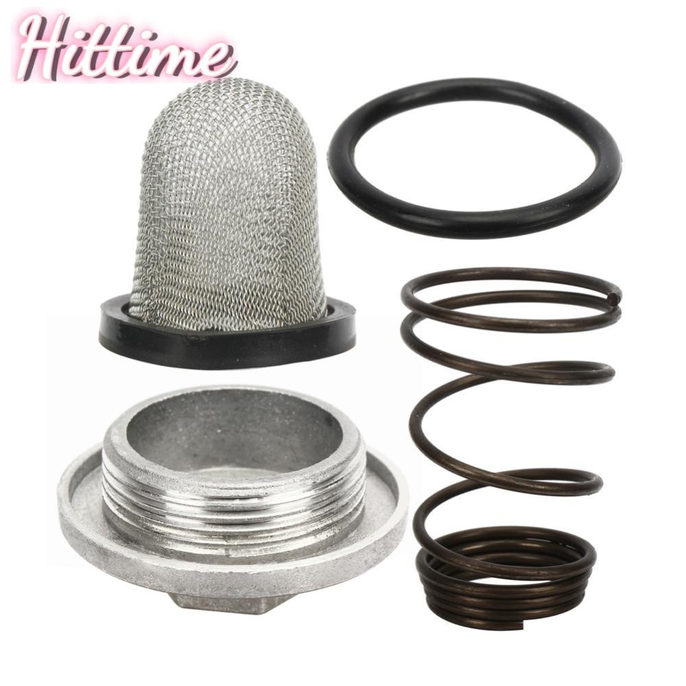 HITTIME รถจักรยานยนต์กรองน้ํามันสกู๊ตเตอร์น้ํามันท่อระบายน้ําปลั๊กชุดสําหรับ Gy6 50cc 125cc 150cc กร