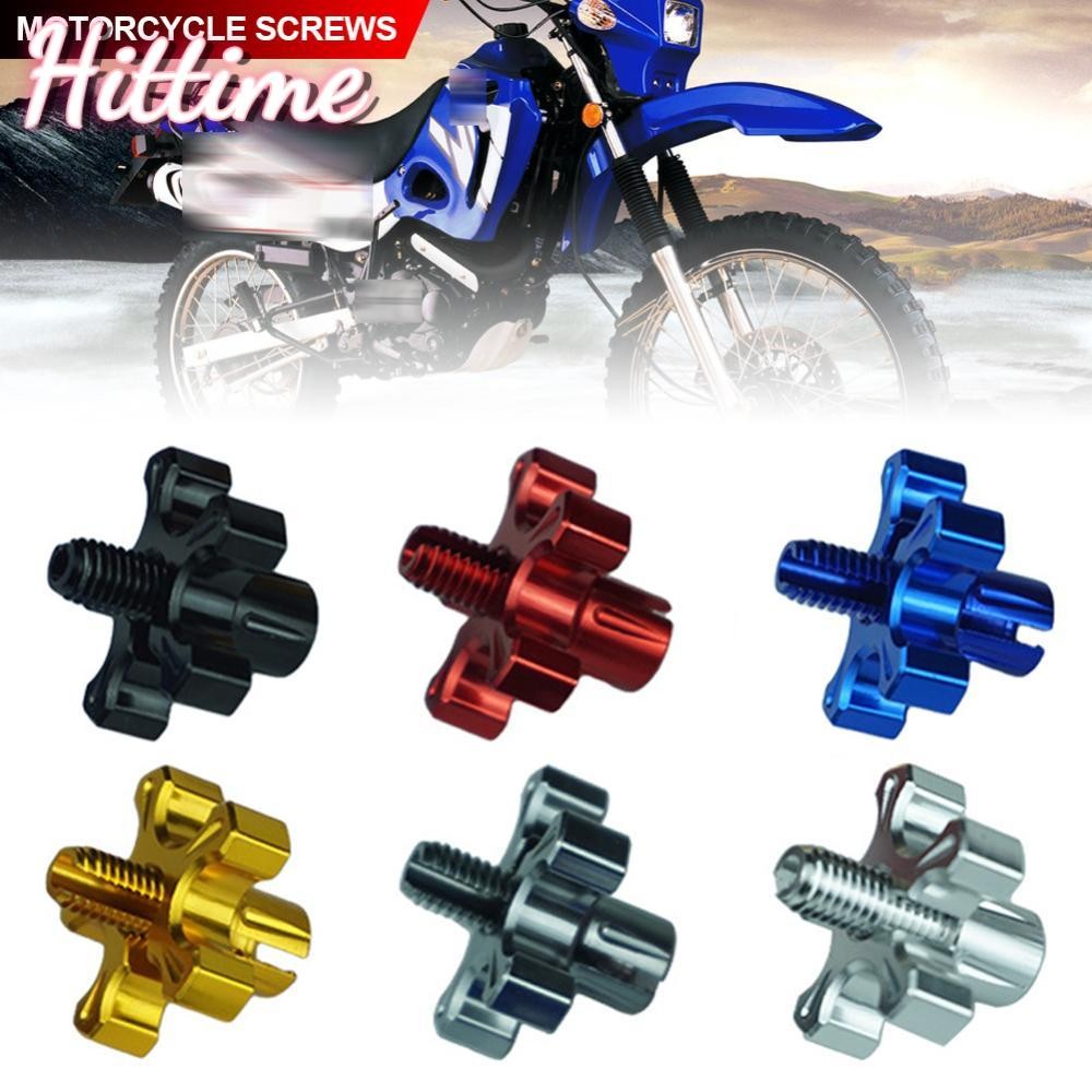 HITTIME CNC อลูมิเนียมอัลลอยด์ปลั๊กปรับรถจักรยานยนต์สกรูสําหรับ Race ขนาดใหญ่ Displacement รถจักรยาน