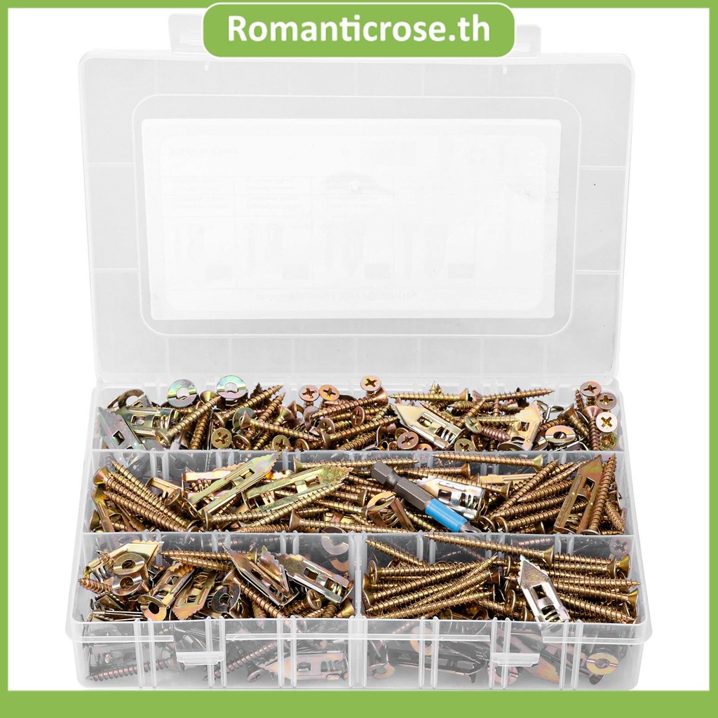 Expansion Wall Anchors ชุดเหล็กชุบแข็ง Self Punching Drywall Anchors สําหรับประสิทธิภาพ SHOPSKC8163