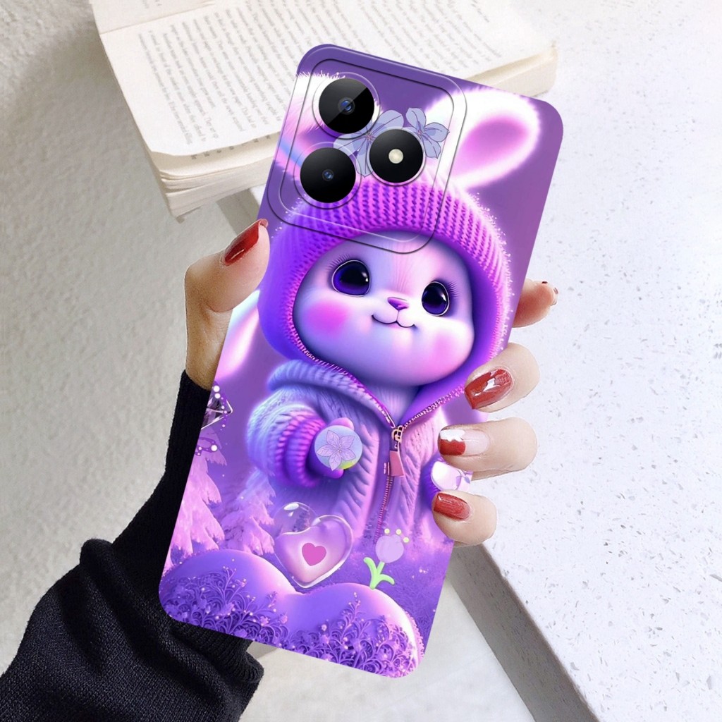 HP { EC02 } เคส REALME C51 C53 C51S NOTE 50 - เคส REALME C51 C53 C51S NOTE 50 ล่าสุด - เคสโทรศัพท์ -