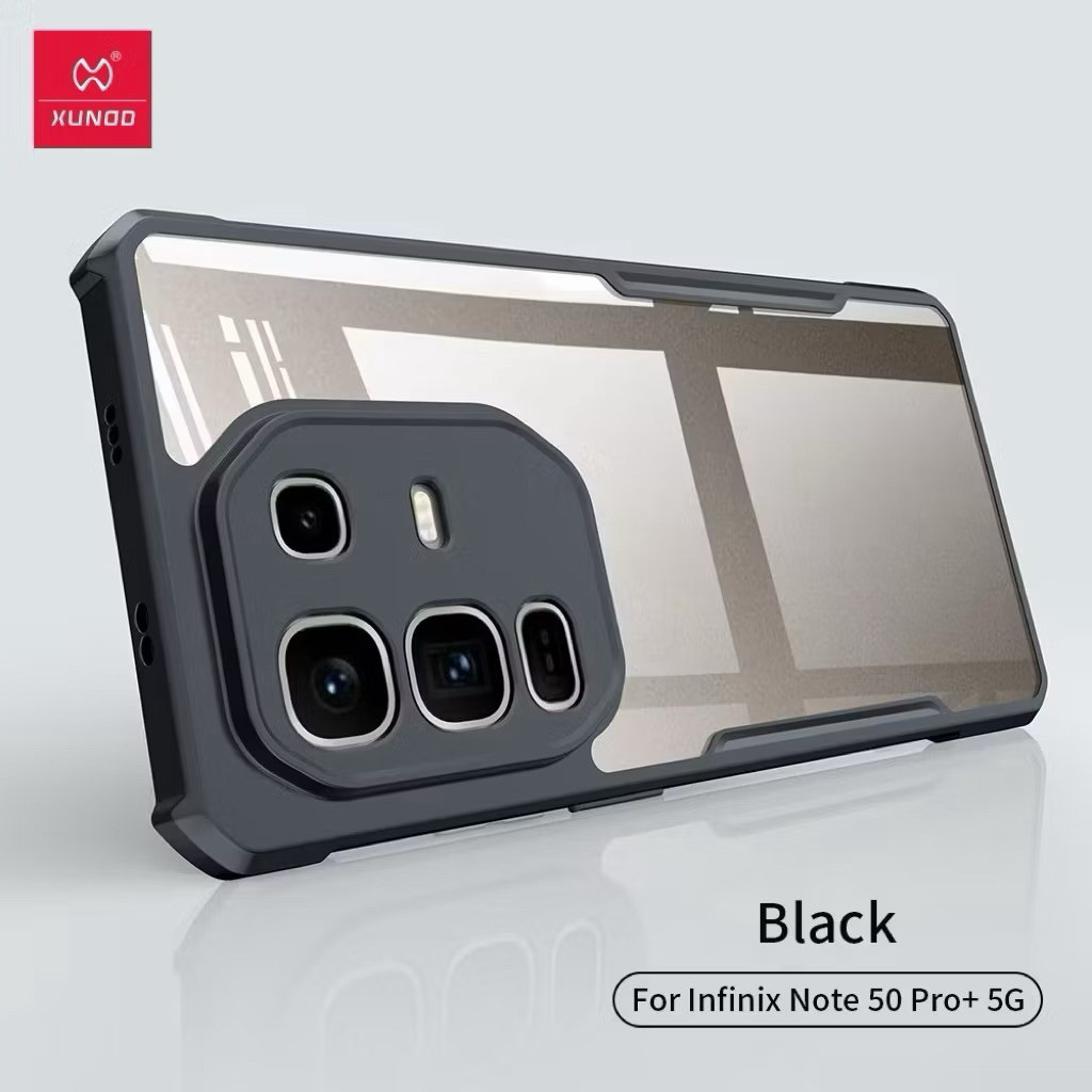 ส่งจากไทย XUNDD เคส สำหรับ Infinix note50Pro+(5G) ป้องกันการกระแทก ต่อต้านการดรอป ป้องกันรอยขีดข่วน ด้านหลังโปร่งใส