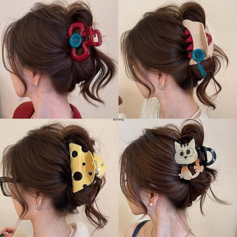 MG Modern Hair Claw Clip Barrettes เครื่องประดับผม สวมใส่สบายสำหรับผู้หญิง
