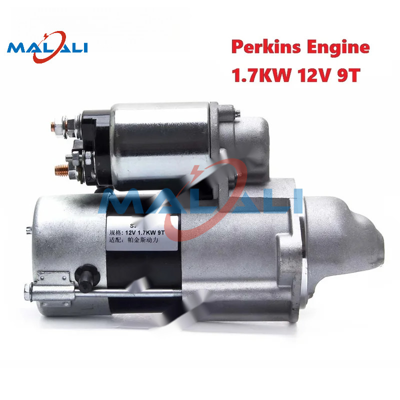 Malali U5MK8259 1.7KW 12V 9T มอเตอร์สตาร์ท – สตาร์ทเครื่องยนต์ดีเซลความเร็วสูงสําหรับเครื่องกําเนิดไ