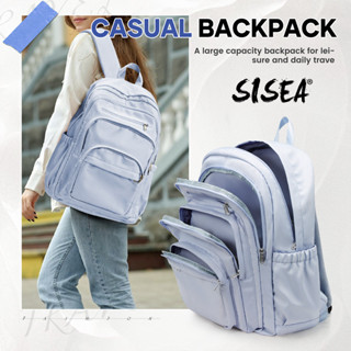 SIEA ผู้ชายผู้หญิง Multi-Compartment กระเป๋าเป้สะพายหลัง, Mu…