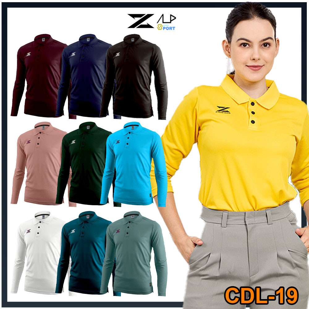 💥ลดโหดเหมือนโกรธใคร!💥 CADENZA เสื้อโปโลหญิง รหัส CDL-19Y ชุดที่ 1 แท้ 100