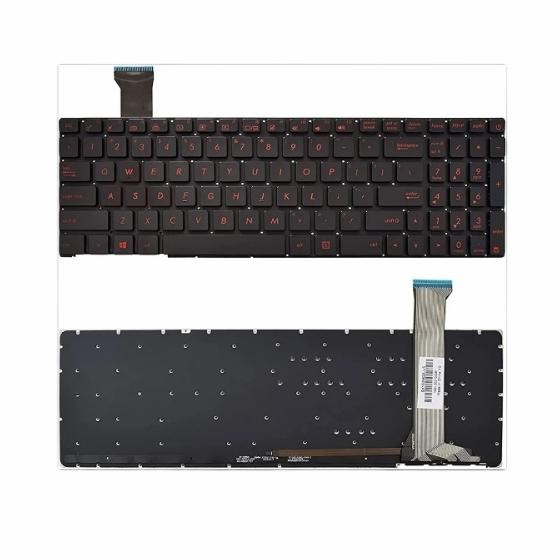 Asus Gaming ROG GL552 GL552JX GL552VW GL552VX G752 คีย์บอร์ดแบ็คไลท์
