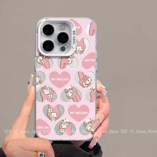💌BOV💌เคสไอโฟน เข้ากันได้กับ เคส iPhone 17ProMax 16 15Pro 14PLUS 13Pro 11 XS 12 7P กรณีนุ่มน่ารัก-JXMSCY559