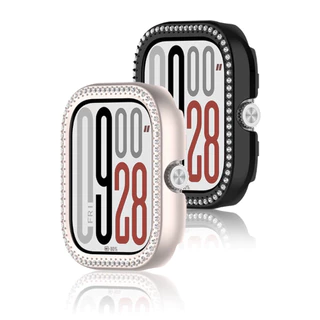 Bling PC Hollow สําหรับ Redmi นาฬิกา 5/5 Active/5 Lite สมาร์ทนาฬิกาเพชรคริสตัลกันชน Protector สําหรับ Redmi Watch4Accessorie