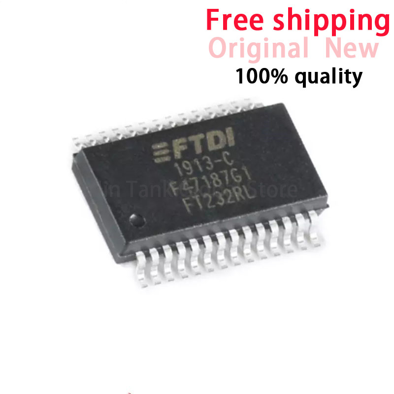 5-10 ชิ้น FT232RL-REEL FT232RL FT232 SSOP-28 ในสต็อก