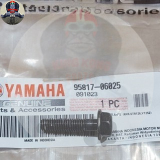 Original rx king master เบรค clamp bolt 95817-06025 KF6