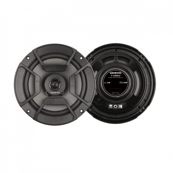 ลําโพงโคแอกเชียลเครื่องเสียงรถยนต์ ONKYO V-C600C2 6 "ลําโพงโคแอกเชียลสองช่อง