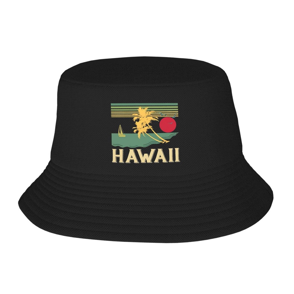 Vintage Hawaii Hawaii Aloha State หมวกชาวประมงหมวก