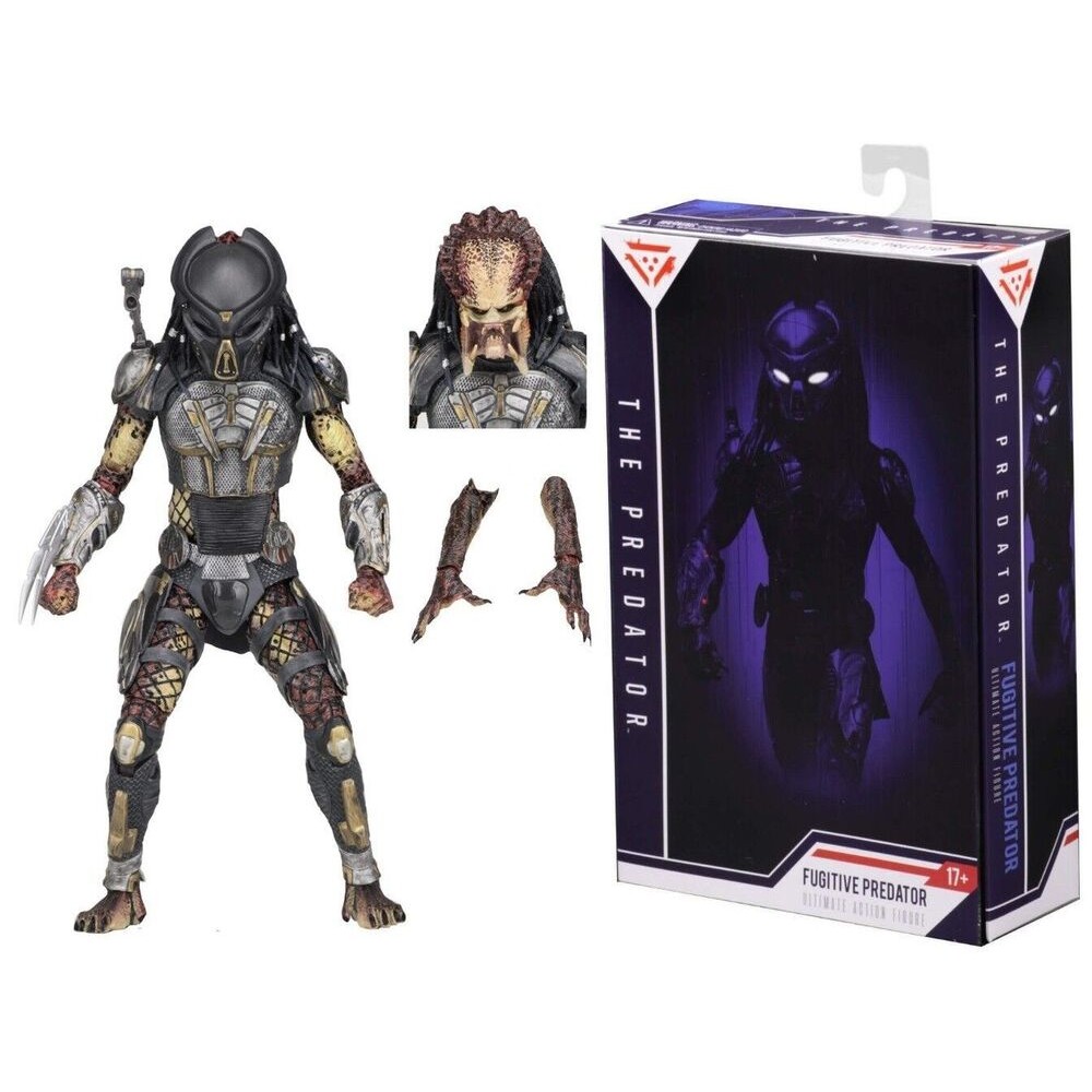 แอ็คชั่น Predator Fugitive NECA Ultimate 2018 - ใหม่ / อย่างเป็นทางการ