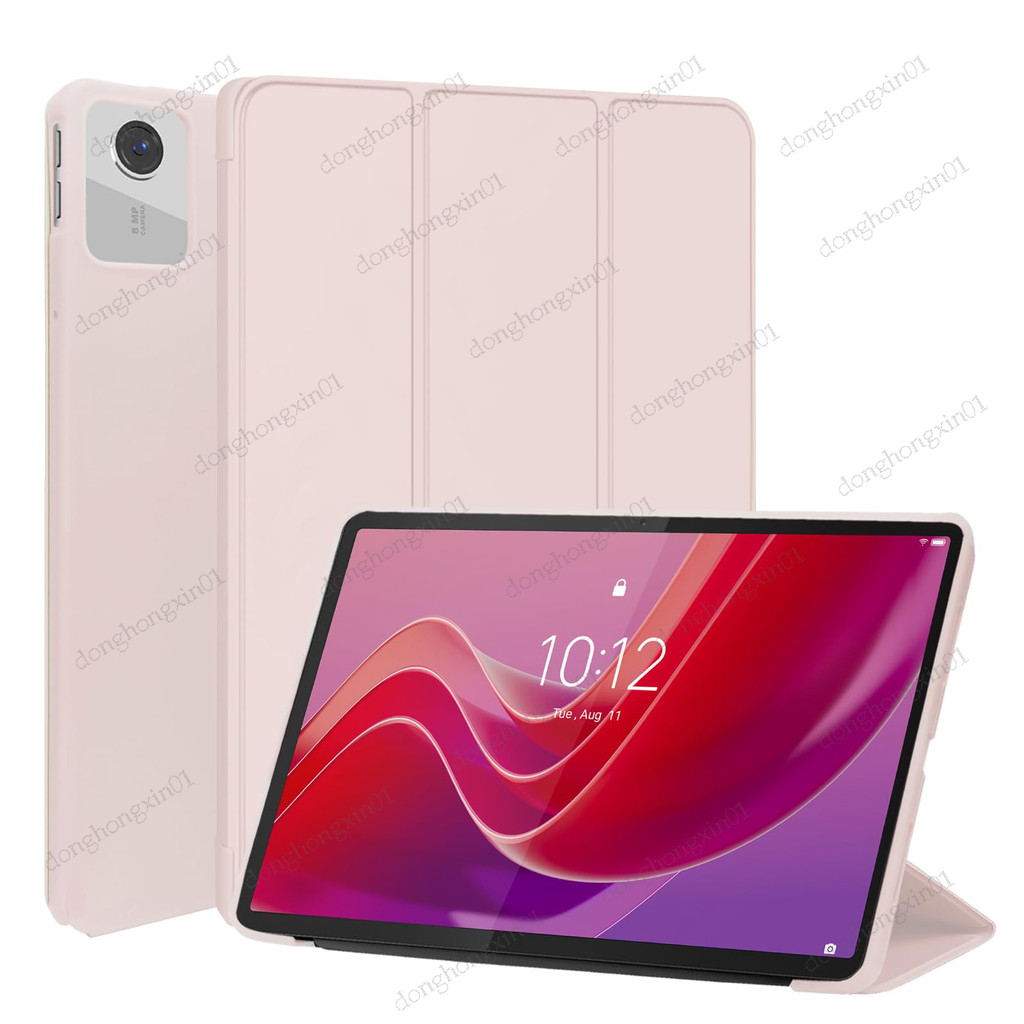 สําหรับ Lenovo Tab M11 2024 (11 นิ้ว) แท็บเล็ต Soft Case TB330FU TB330XU พับอัตโนมัติ Sleep/Wake สํา