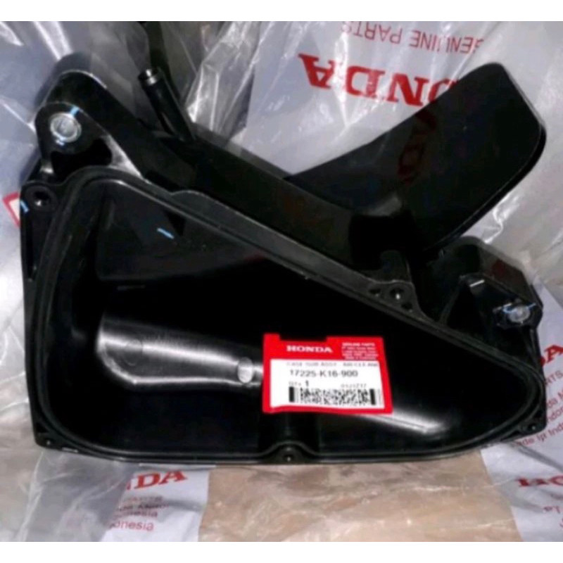 Case Sub Assy เครื่องฟอกอากาศ กล่องกรอง+ยาง Seal beat Pgmfi K16 สตาร์ทหยาบ 17225-k16-900