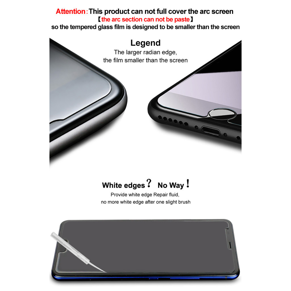 IMAK H ฟิล์มกระจก OnePlus Ace 5 Pro 5G ฟิล์มกันรอยหน้าจอป้องกันการระเบิด - รูปที่ 3