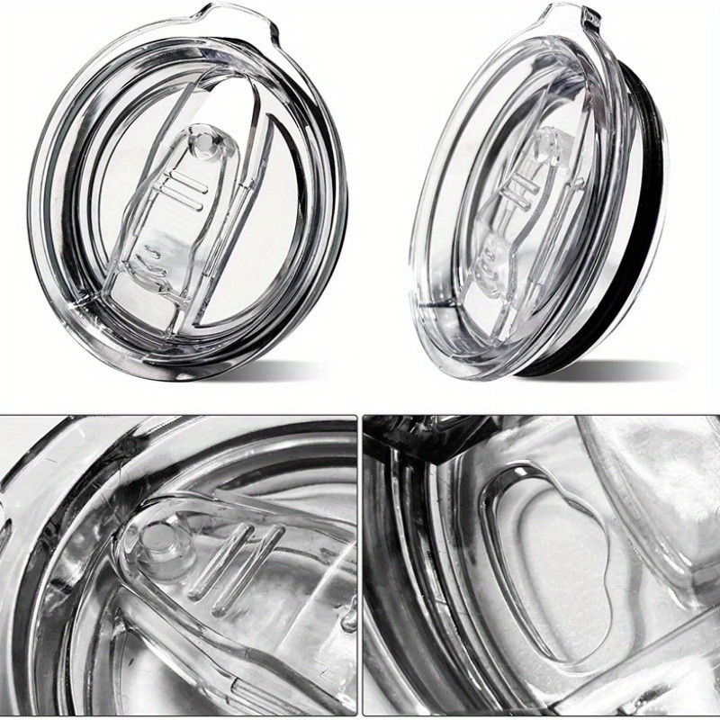 เอ็มแอนด์เค |  20/30oz Icemaster Cup Push Lid Universal Car Coffee Cup ฝาปิดปิดผนึกป้องกันการรั่วโปร่งใสถ้วยฝาปิด ราคา ถูกที่สุด ดีลบีเคเค แกลเลอรีภาพที่ 5