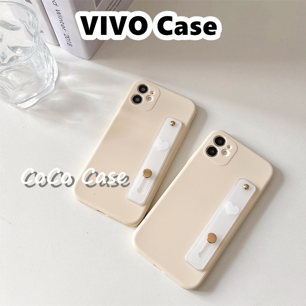 Case HomeFor VIVO Y55/66/70/71/72 Y76/77/78/89/90/91 Z1/5/6/10 เคสซิลิโคนคลุมทั้งหมดเคสโทรศัพท์ปกสีข