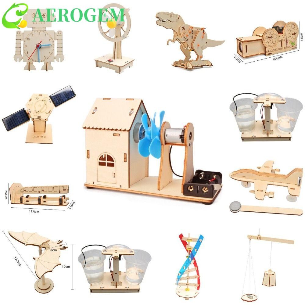 Aerogem ชุดทดลองวิทยาศาสตร์,แม่เหล็ก DIY การทดลองประกอบของเล่นปริศนา,ของเล่นฝึกสมองชุดการสอน DIY จําลอง DIY ของเล่นวิทยาศาสตร์อุปกรณ์การเรียน