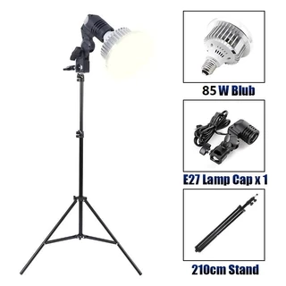 85/300W LED Bulb Softbox Studio light Photography Lighting ไฟสตูดิโอ ไฟไลฟ์สด ไฟถ่ายรูป ไฟต่อเนื่อง