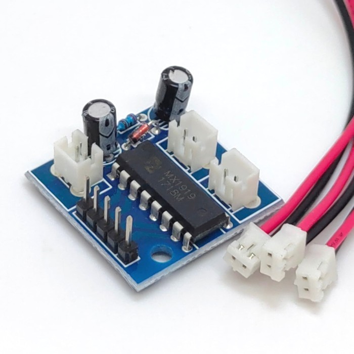 มอเตอร์ไดร์เวอร์ DC Dual Bridge 2.5A 2-10V MX19 L298N L293D เข้ากันได้กับ