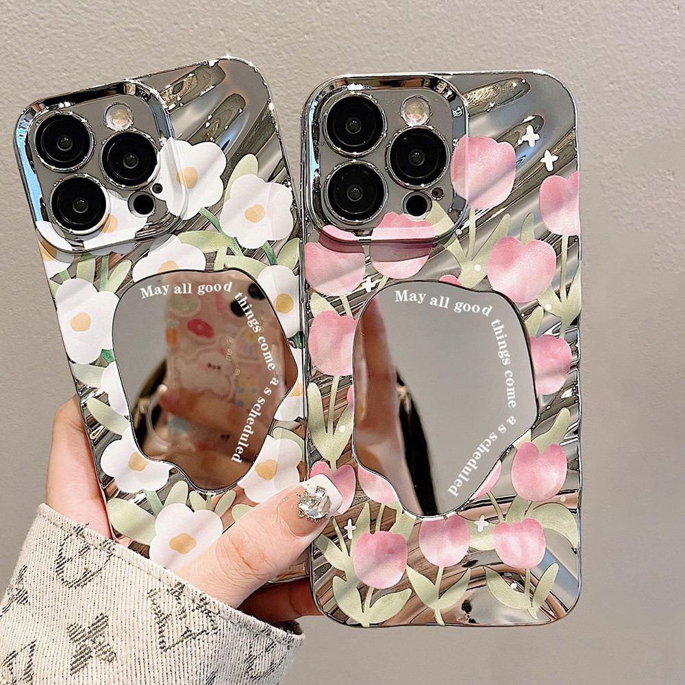 Makeup Mirror เคสโทรศัพท์มือถือ For For Samsung Galaxy A55 5G A05s A05 A06 A16 5G A15 A14 A12 A34 A54 A35 เคสทรศัพท์
