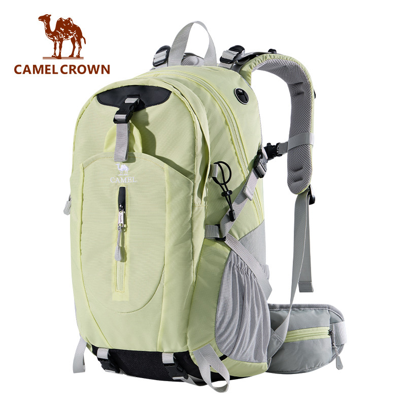 CAMEL CROWN กระเป๋าปีนเขาน้ําหนักเบาแบบมืออาชีพสีสันสดใสกลางแจ้ง
