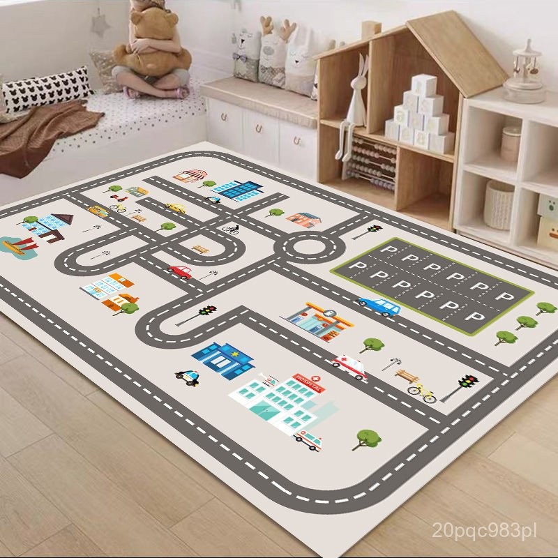 Floor Mat Reading Area Carpet Bedside Bedroom Crawling Bedroom