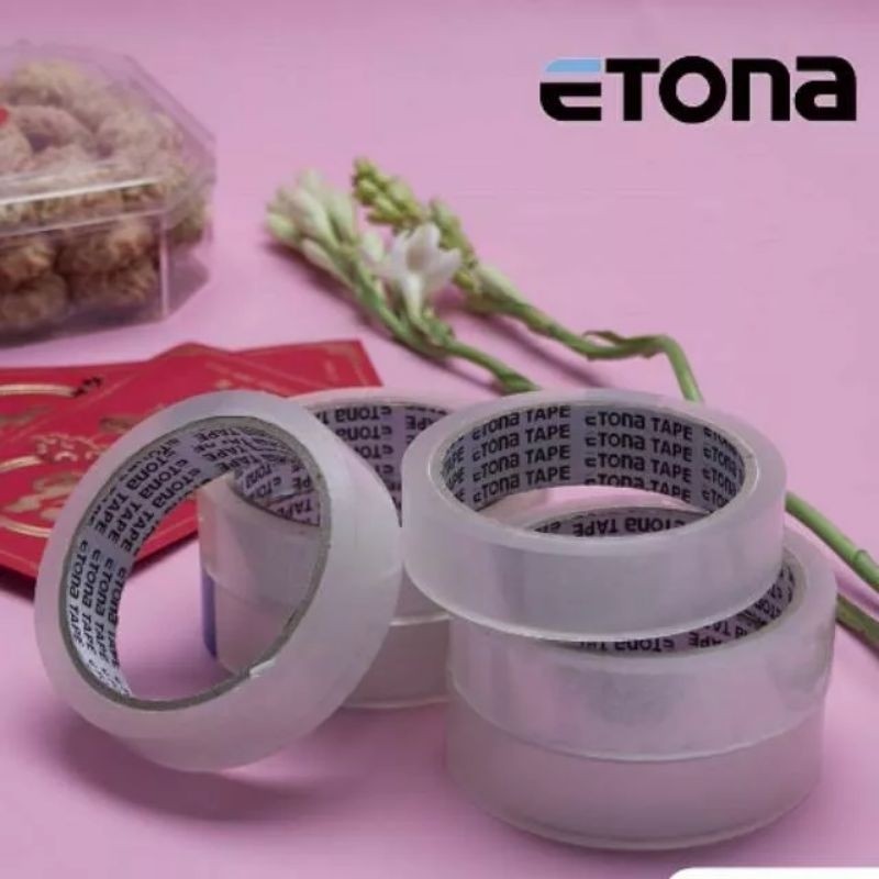 Etona Duct Tape 1" 24 mm x 72 หลา (24x72YD) Super Super Sticky (ขายปลีก 1 ชิ้น)