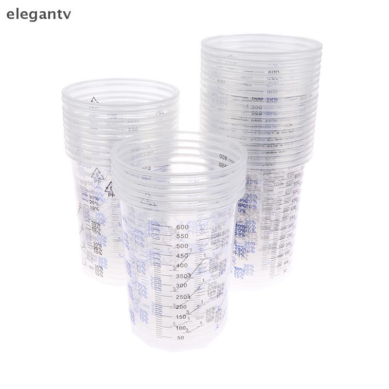 EGN 10/50 ชิ้นผสมสี Calibration ถ้วยผสมพลาสติก 600ml N หม้อผสม