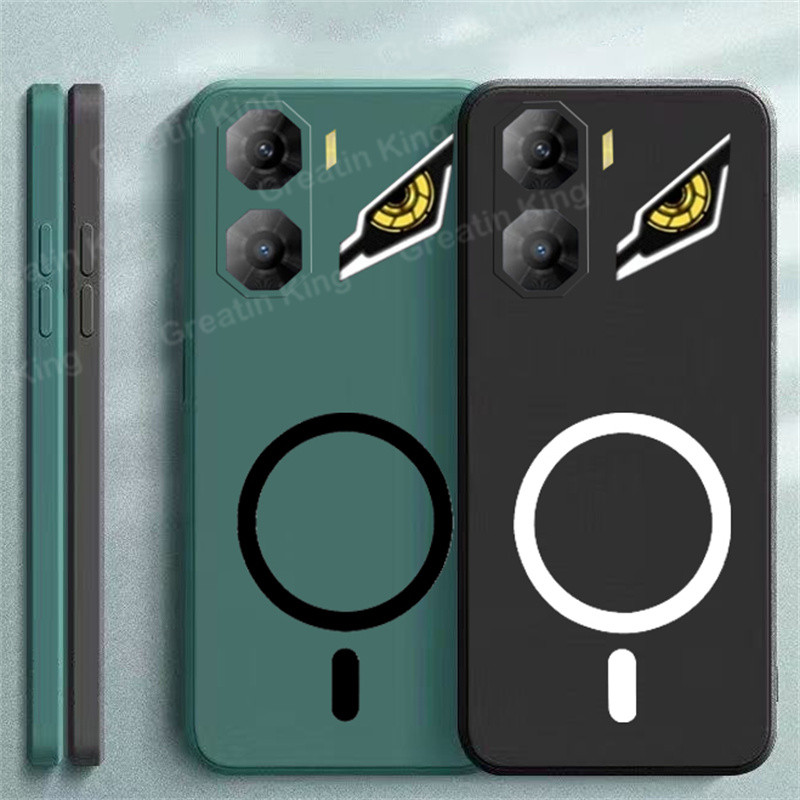 สําหรับ Nubia Neo 3 5G Z2464N/Neo 3 GT 5G Z2465N เคสโทรศัพท์สี Candy Matte ป้องกันสติกเกอร์แม่เหล็ก