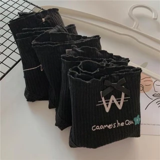 พร้อมส่ง กางเกงในผู้หญิง กางเกงชั้นใน สีพื้น สไตล์เกาหลี เนื้อผ้านุ่ม บางเบา ระบายอากาศ ป้องกันอับชื้น