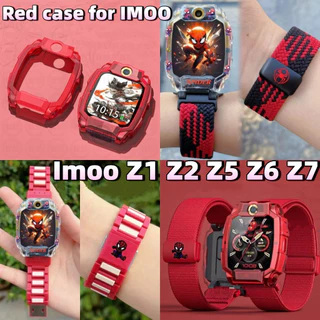[คลังสินค้าพร้อม] สายรัด Spiderman Series + เคสป้องกัน Imoo Z1 Z2 Z5 Z6 Z7 imoo x10 สายรัด Imoo Z1 Z2 Z5 Z6 Z7 เคสป้องกัน
