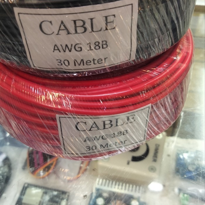 สาย AWG 18B ยาว 30 เมตร