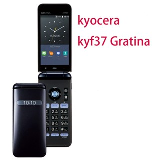 Kyocera Gratina KYF37 Keitai Android Flip Phone (มือสอง,95%ใ…