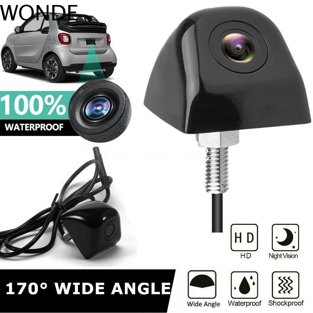 Wonde กล้องติดรถยนต์ Night Vision กันน้ํา Universal รถยนต์ HD 170° กล้องถอยหลัง