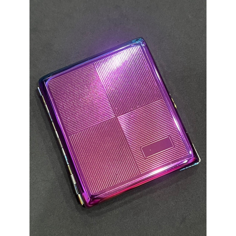 กล่องใส่บุหรี่ OPHONE กล่องแฟชั่น สีเงิน กล่องสีเงินแฟชั่น คุณภาพดี - รูปที่ 3