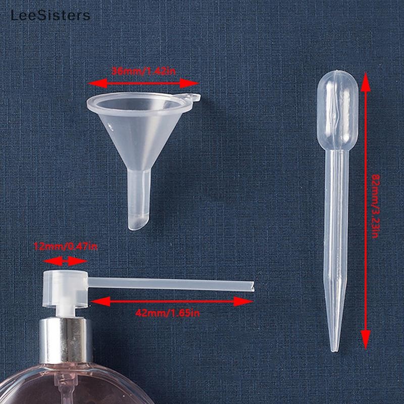 Leesisters Perfume Refill Tools Kit Diffuser Funnels เครื่องจ่ายปั๊มเครื่องสําอางแบบพกพา MY