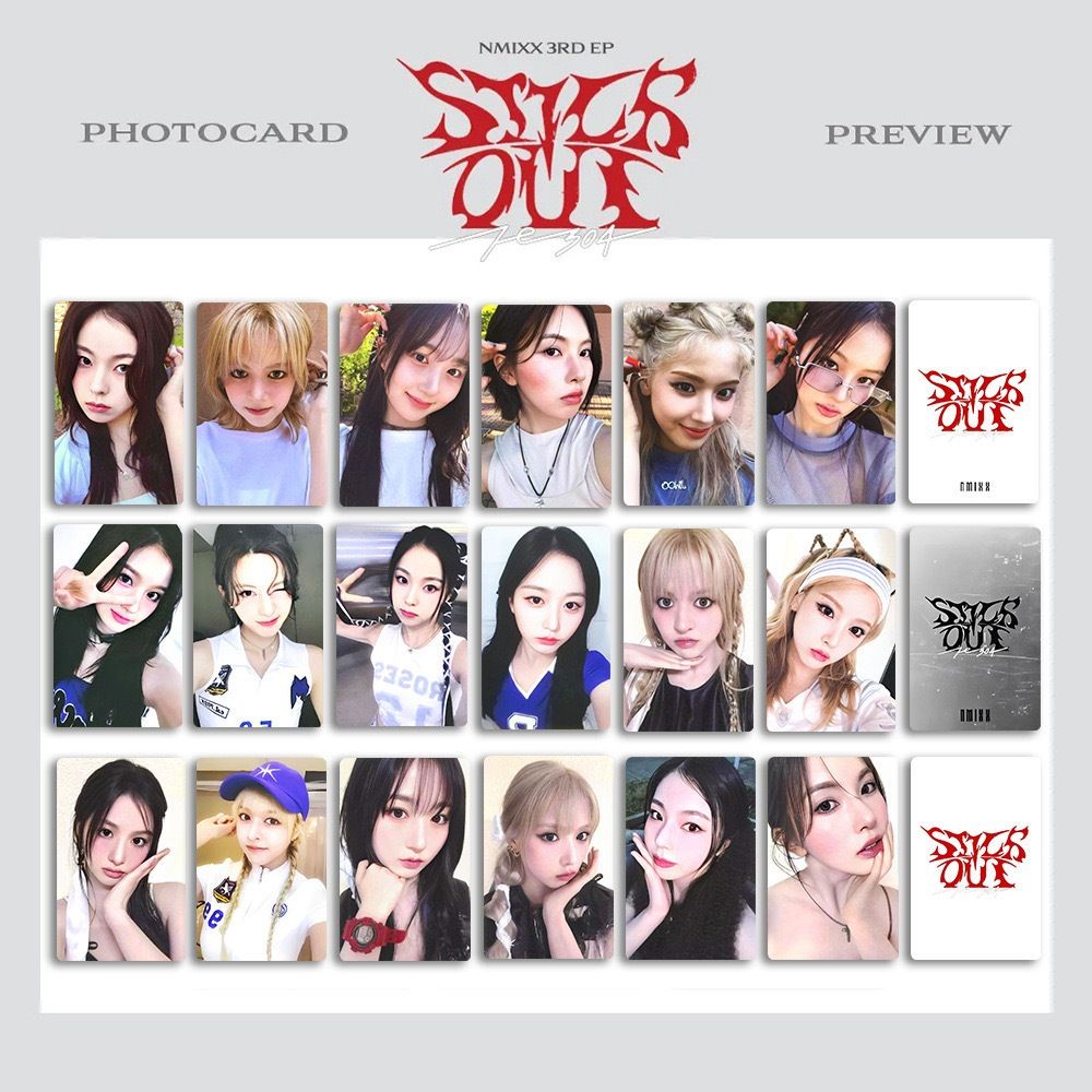 [ไม่ใช่อย่างเป็นทางการ] NMIXX PHOTOCARD แฮวอน Lily Sullyoon Bae Jiwoo Kyujin