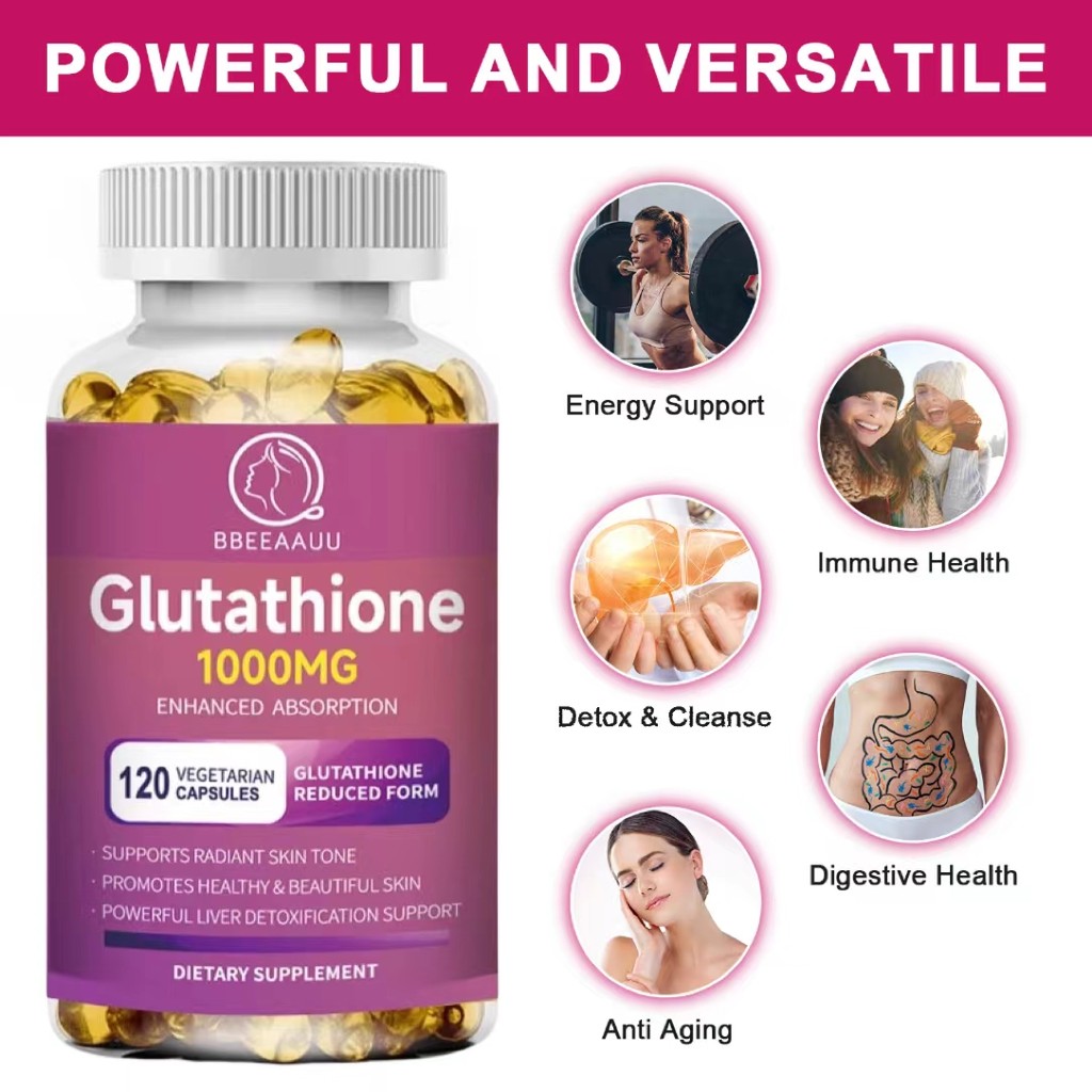 BBEEAAUU Glutathione Capsules,ต่อต้านวัย กำจัดเมลานิน - รูปที่ 3