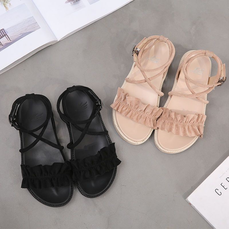 All-match Roman Shoes Student Korean chic Platform Fairy Style Shoes #Z104