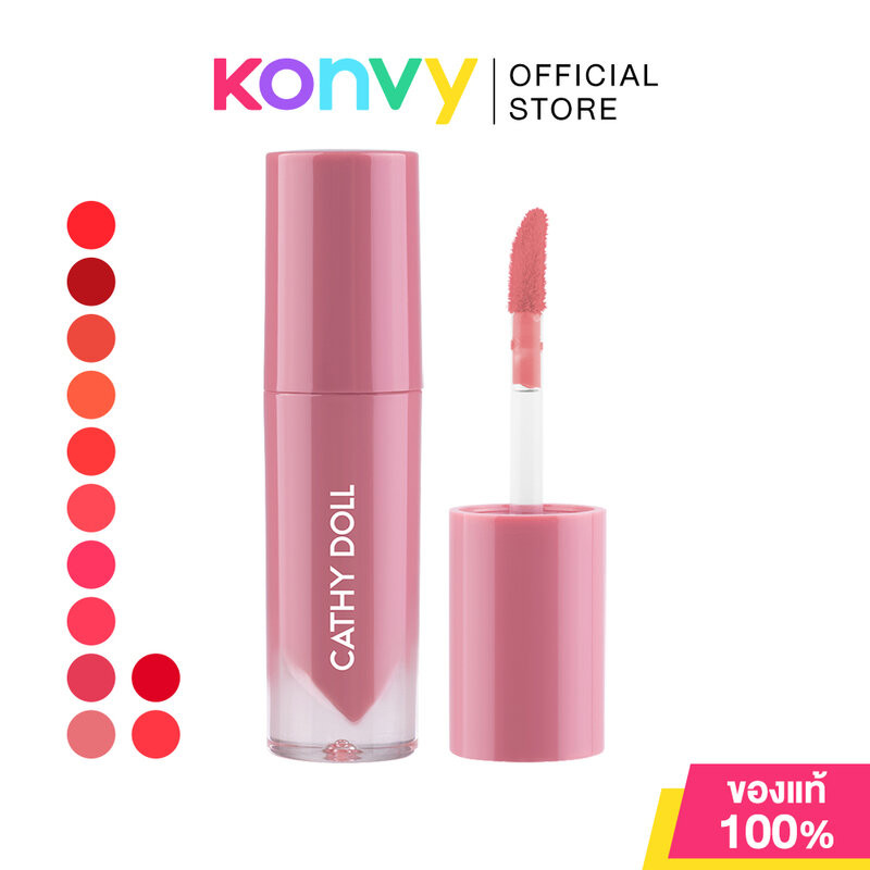 Cathy Doll Glow Oil Tint 2.4g ลิปทินท์เนื้อออยล์